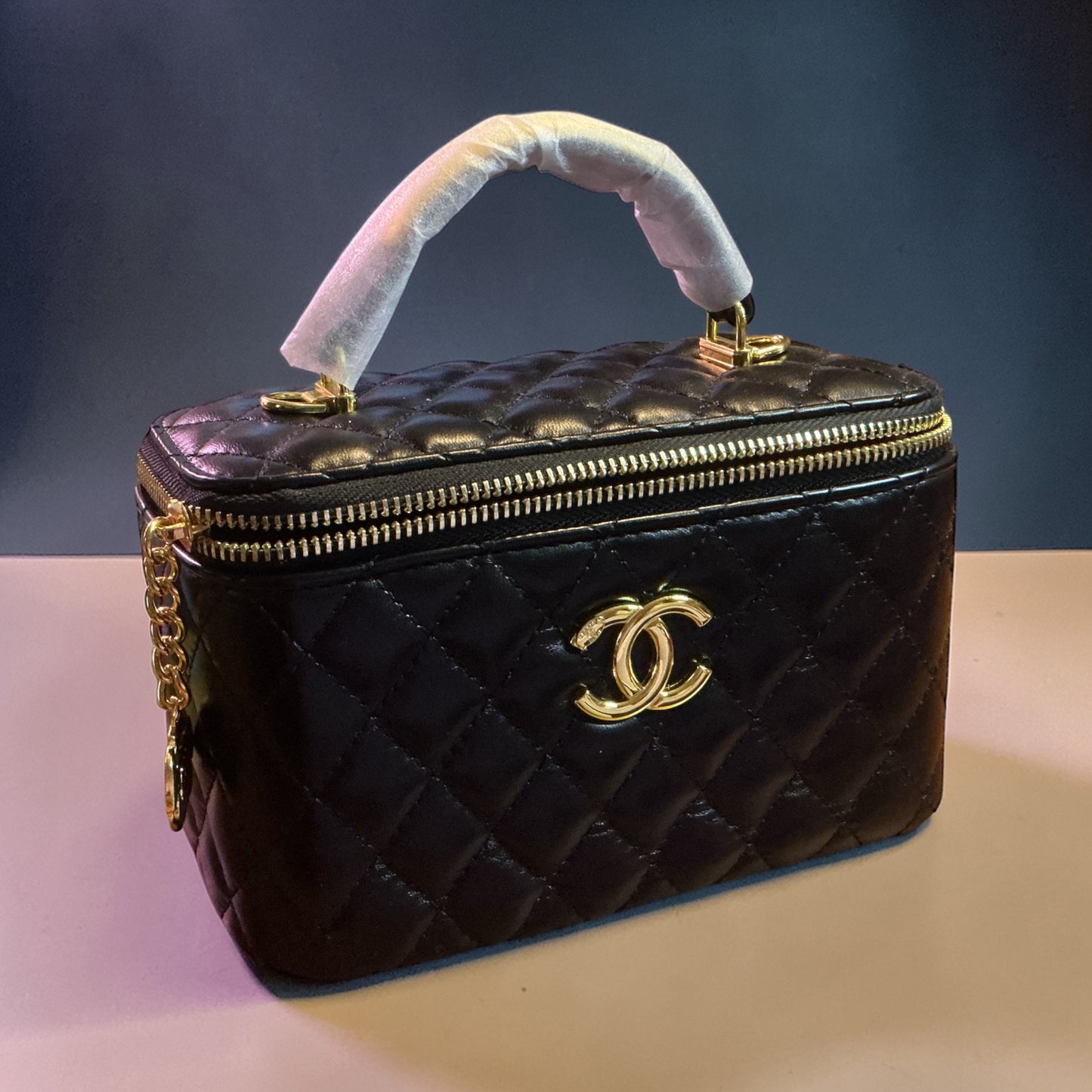 Small vanity crossbody bag