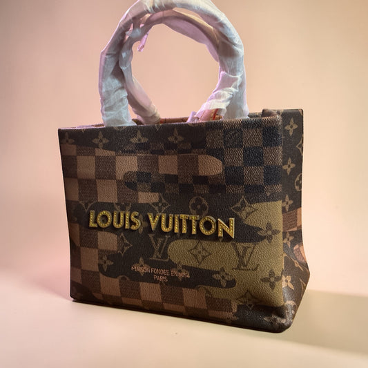 Brown inspired handbag